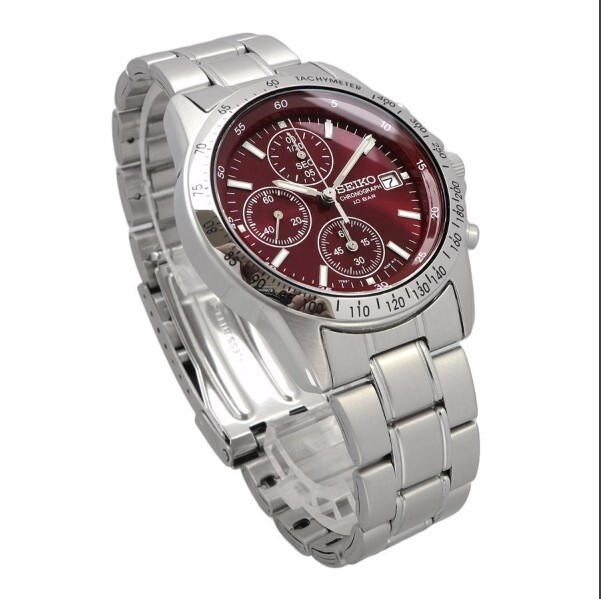 Pre-owned Seiko Sbtq045 Men's Watch Spirit ( Selection ) Chronograph Wristwatch From Jp