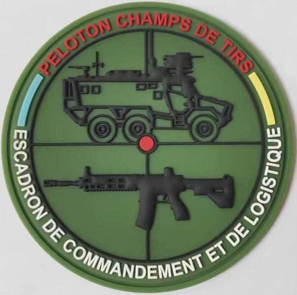 Artillerie / 1Â° Regiment Chasseur Ecl Peloton Champs De Tirs - Pvc 3d