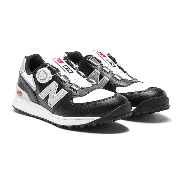 New Balance 574 Golf Boa Shoes Black Limited Quantity