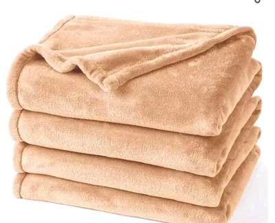  Fleece Blankets King Size for Bed, Bedsure Essential Cozy King(108''x90'') Brown