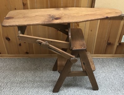 Ing Board Chair Step Stool W Padded Covering Repro