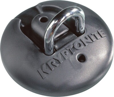 Kryptonite Stronghold Ground Anchor Cycle Bike Mtb security SOLD SECURE GOLD