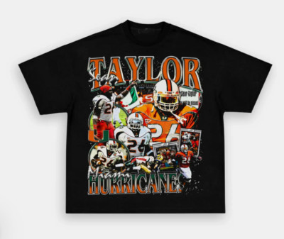 RARE ITEM - SEAN TAYLOR - MIAMI TEE NFL LEAGUE S-5XL