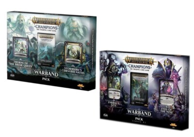 Warhammer Age Of Sigmar Champions Trading Card Game Warband Series 1 And 2 Pack