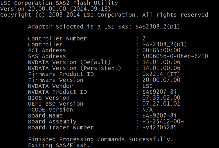 Genuine LSI 9207-8i 6Gbps SAS PCIe 3.0 HBA P20 IT Mode ZFS UNRAID