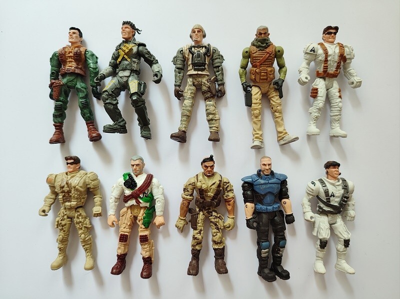 【未開封】1990年 THE CORPS！3-MEN Lanard/ GIジョー 未開封】1990年 THE CORPS！3-MEN Lanard/ GIジョー