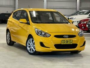 2018 Hyundai Accent RB6 MY18 Sport Yellow 6 Speed Sports Automatic Hatchback Phillip Woden Valley Preview