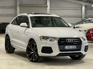 2016 Audi Q3 8U MY16 TFSI S Tronic Quattro Sport White 7 Speed Sports Automatic Dual Clutch Wagon Phillip Woden Valley Preview