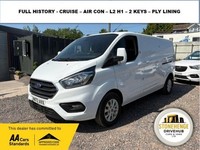 2022 Ford Transit Custom 2.0 300 EcoBlue Limited Panel Van 5dr Diesel Manual L2 