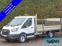 2022 Ford Transit 350 RWD 2.0TDCi, 130ps, L4 Dropside, 4.1m Body, Reverse Camera