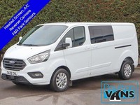 2022 Ford Transit Custom 320 Limited 2.0TDCI, 130ps, L2 LWB 6 Seat Van, Heated S