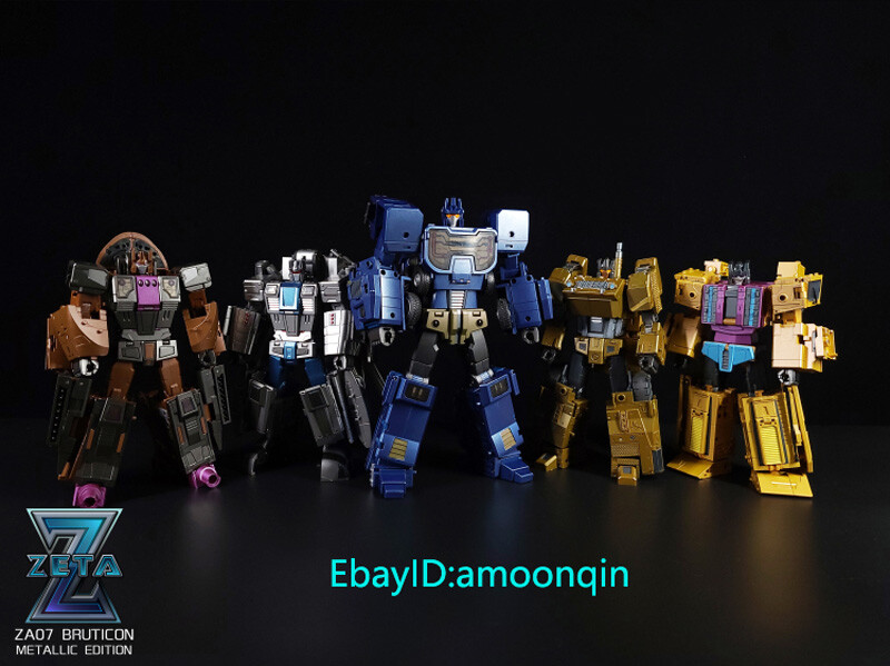 ゅん‪☆出品 Zeta Toys ZA-07 Bruticon Metallic Version Official Details