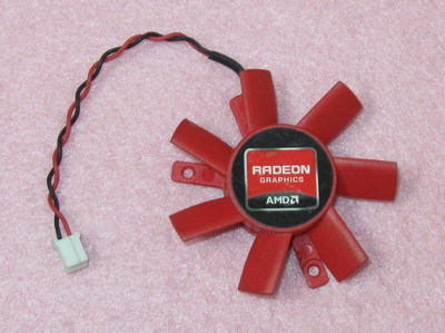 45mm AMD ATI HD3450 HD5570 V3800 Fan Replacement 32mm 2Pin PLD05010S12HH R111a