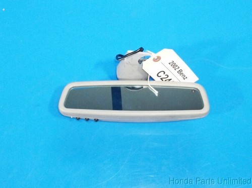 01-05 Benz C-Class W203 OEM rear view mirror STOCK factory Gray