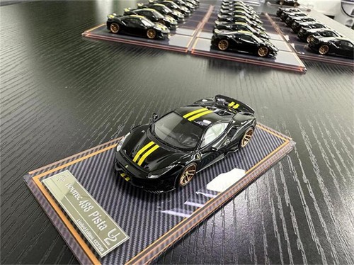U2 1:64 Scale Novitec 488 Pista Black Resin Model Car | eBay