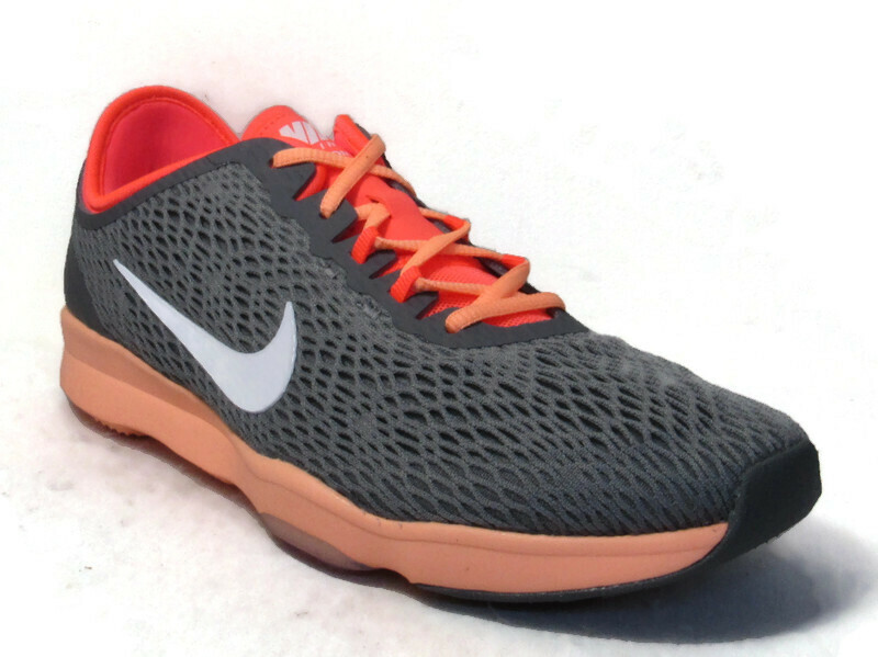 

ЖЕНСКИЕ СЕРЫЕ КРОССОВКИ NIKE ZOOM FIT #704658-005, Cool grey/white-ht lv-glw, Nike Zoom Fit