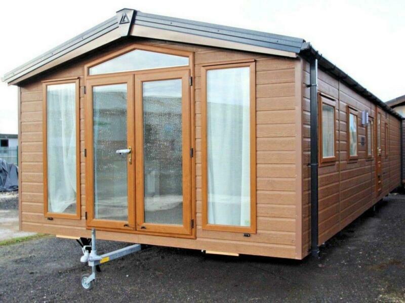 Oakwood Lodge 40x13 2 Bed Log Park Home Mobile Residential Annex In York North Yorkshire Gumtree