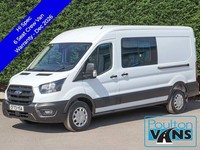 2023 Ford Transit 350 FWD TREND 2.0TDCI 130PS L3 H2 LWB 6 SEAT CREW VAN / DOUBLE