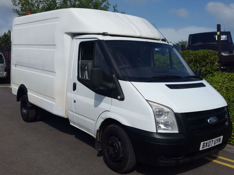 FORD TRANSIT 2.4TDCi CHEAP 3 SEAT BOX GARDENING VAN 350M TWIN AXEL 350