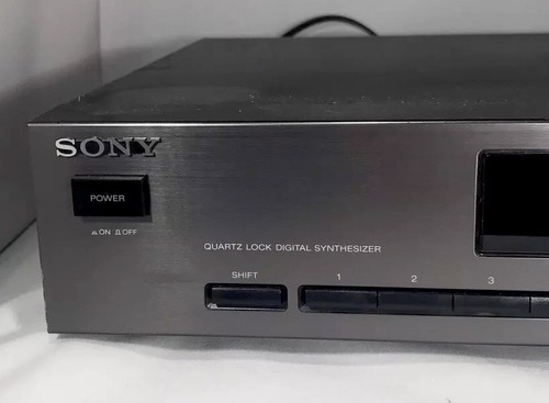 Sony ST-JX521 Quartz Lock Digital Synthesizer FM Stereo AM Tuner Tested (H)