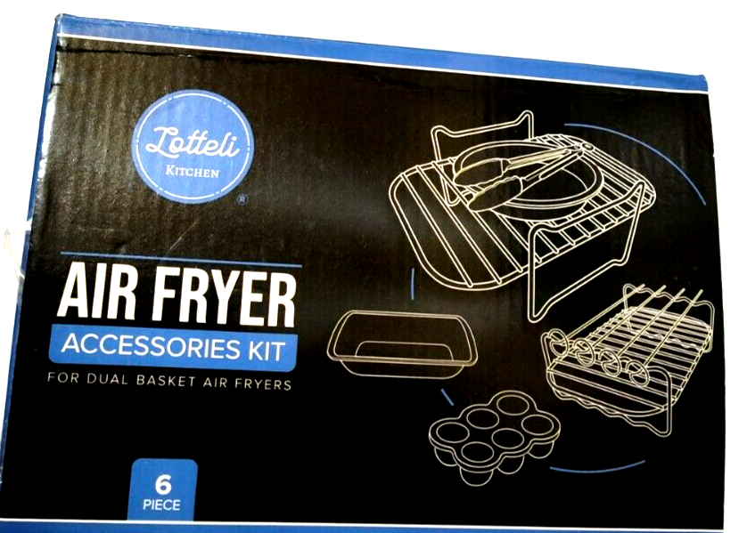 Accessories Kit For Dual Basket Air Fryers