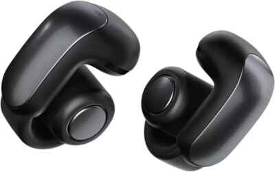 BRAND NEW Bose Ultra Open-Ear True Wireless Bluetooth Earbuds - Black SEALED