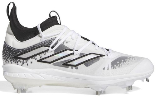 Adidas Adizero Afterburner 9 NWV ID1667 Men’s 6.5 EUR39 \'White Black Iridescent\' Adizero Afterburner 9 NWV  main image 3