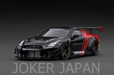 【希少品】ignition model 1/64 GTR-R35 9台まとめ売り 1/64 Ignition Model LB WORKS Nissan GT-R R35 type2 Silver w