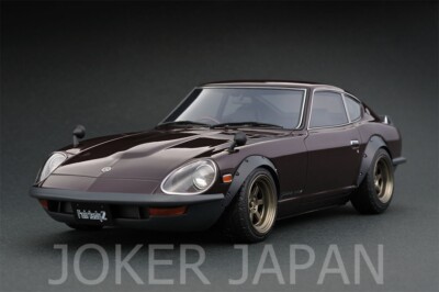 Ignition Model IG0181 1/18 Nissan Fairlady Z-G (HS30) Maroon JDM