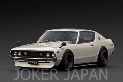 IG3268 Nissan 2000 GT-X (GC110) スカイライン IG3268 Nissan Skyline 2000 GT-X (GC110) Pearl White With L28