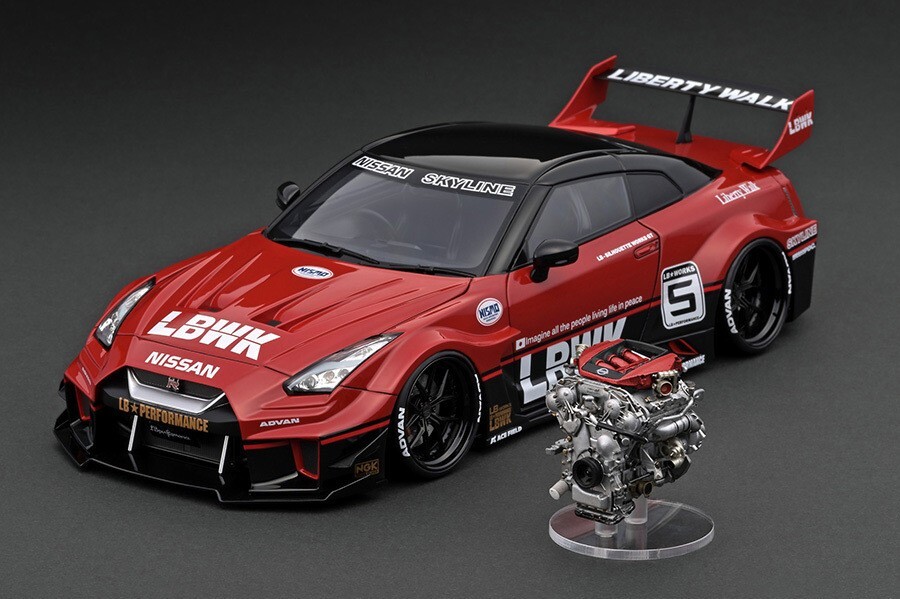 模型製作用品 1/18 LB-Silhouette WORKS 35GT-RR Amazon.com: LB-Silhouette Works GT 35GT-RR Ver.1 RHD (Right
