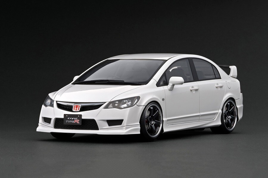 Civic Type R ホワイト ミニカー1/18 Ignition Model 1/18 IG2826 Honda CIVIC (FD2) TYPE R White | eBay