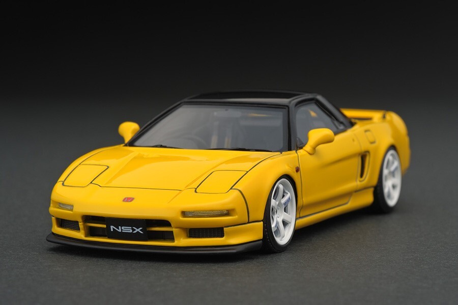 イグニッションモデル1/18 NSX(NA1) イグニッションモデル 1/18 ホンダ NSX NA1 シルバー 完成品