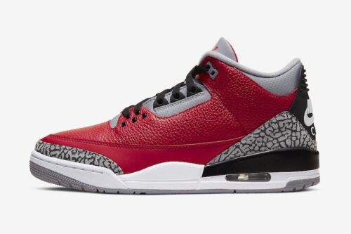 AIR JORDAN 3 Retro U CHI Size 9.5 Men CU2277-600 CHICAGO