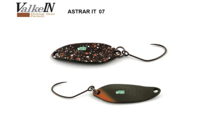 VALKEIN SPOON ASTRAR 2,4 GR  ITALIAN COLOR IT20 07  JAPAN TROUT AREA SPIN