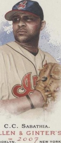 2007 Topps Allen & Ginter's - C.C. Sabathia #106