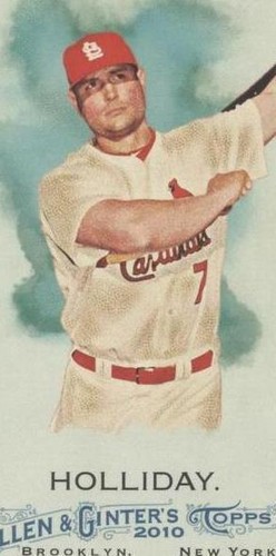 2010 Topps Allen & Ginter's - Matt Holliday #51