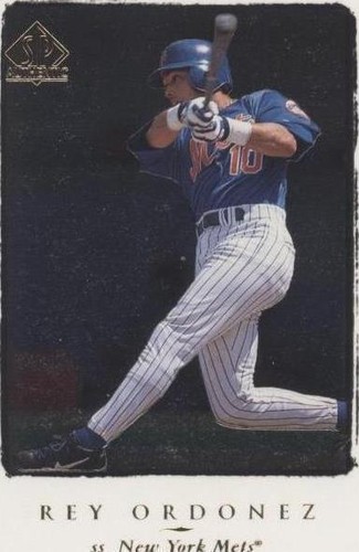 1998 SP Authentic - Rey Ordonez #134