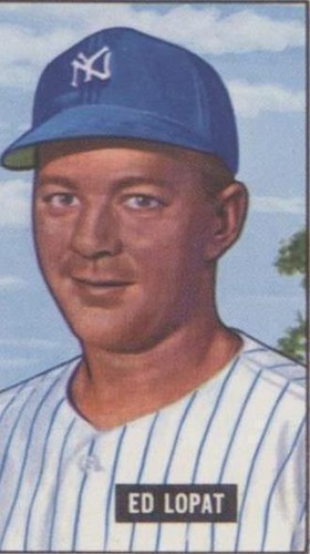 1986 C.C.C. 1951 Bowman Reprints - Eddie Lopat #218
