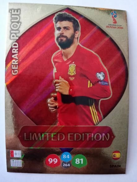 Brasil Version 2018 Panini Limited Edition Fifa World Cup