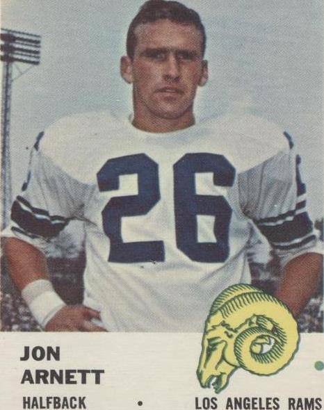 1961 Fleer Jon Arnett #100