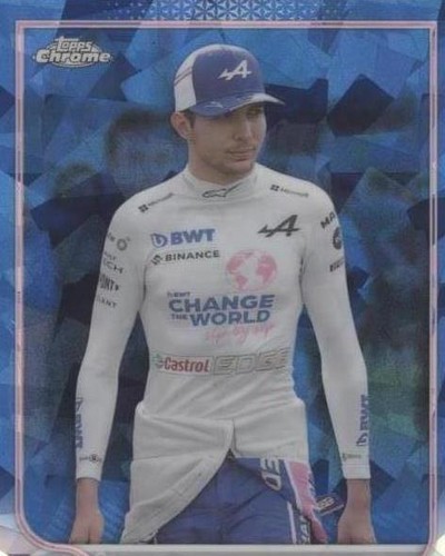 2022 Topps Chrome Sapphire Edition Formula 1 - Esteban Ocon #43