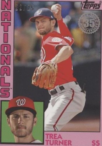 2019 Topps Mini - Trea Turner #T84-3