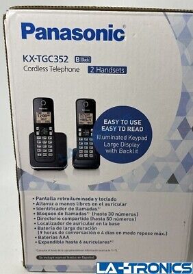 Panasonic DECT 6.0 Expandable Cordless Phone System KX-TGC35