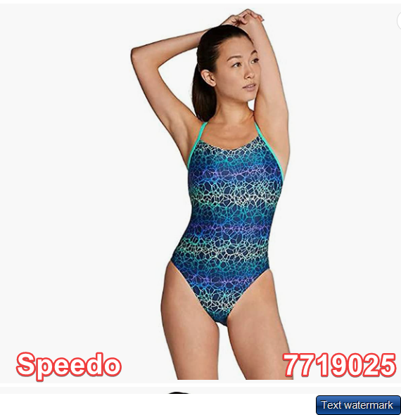 Speedo Bubble Ombre Relay Back One-Piece Women's Swimsuit 6/32;12/38