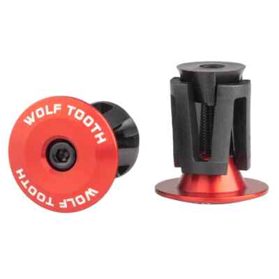 Wolf Tooth Alloy Bar End Plugs - All Colors