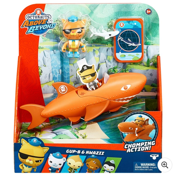 Octonauts Series 1 Figure & Vehicle – Kwazii & Gup B | eBay