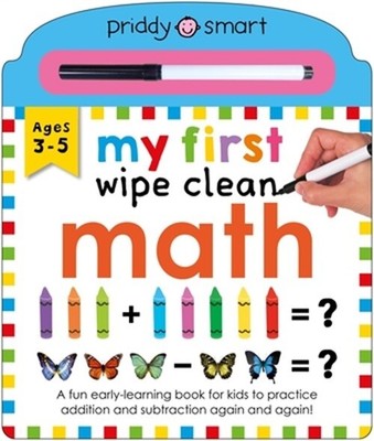 My First Wipe Clean: Math (Board Book)