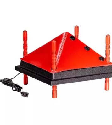 Adjustable Chick Brooder Heating Plate - 25 Heights, 22 Watts - 12'' x 12''