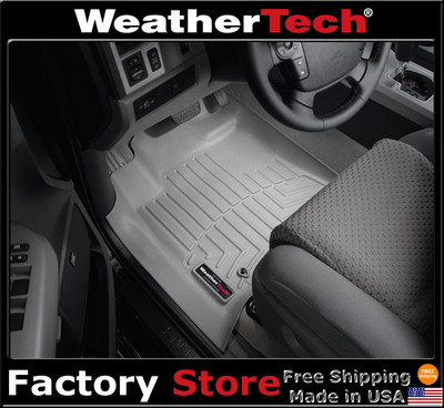 Details About Weathertech Floor Mats Floorliner Toyota Tundra Double Cab 2007 2011 Grey